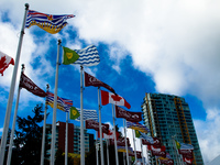 plaza of nations Vancouver, British Columbia, Canada, North America