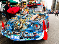 most beautiful beetle car Vancouver, British Columbia, Canada, North America