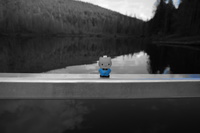 Bunzen Lake Sony Nex Hello Kitty-Blue Only Abbotsdord, British Columbia, Canada, North America