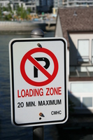 loading zone 20 minutes parking 