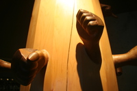 wooden hands 