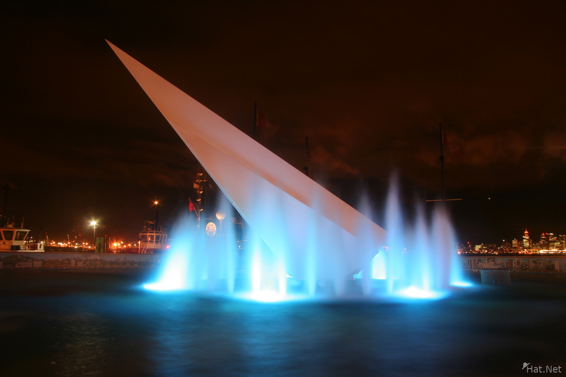 fountain of blue